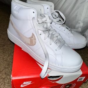 Nike Court Royale 2 Mid with snakeskin detail